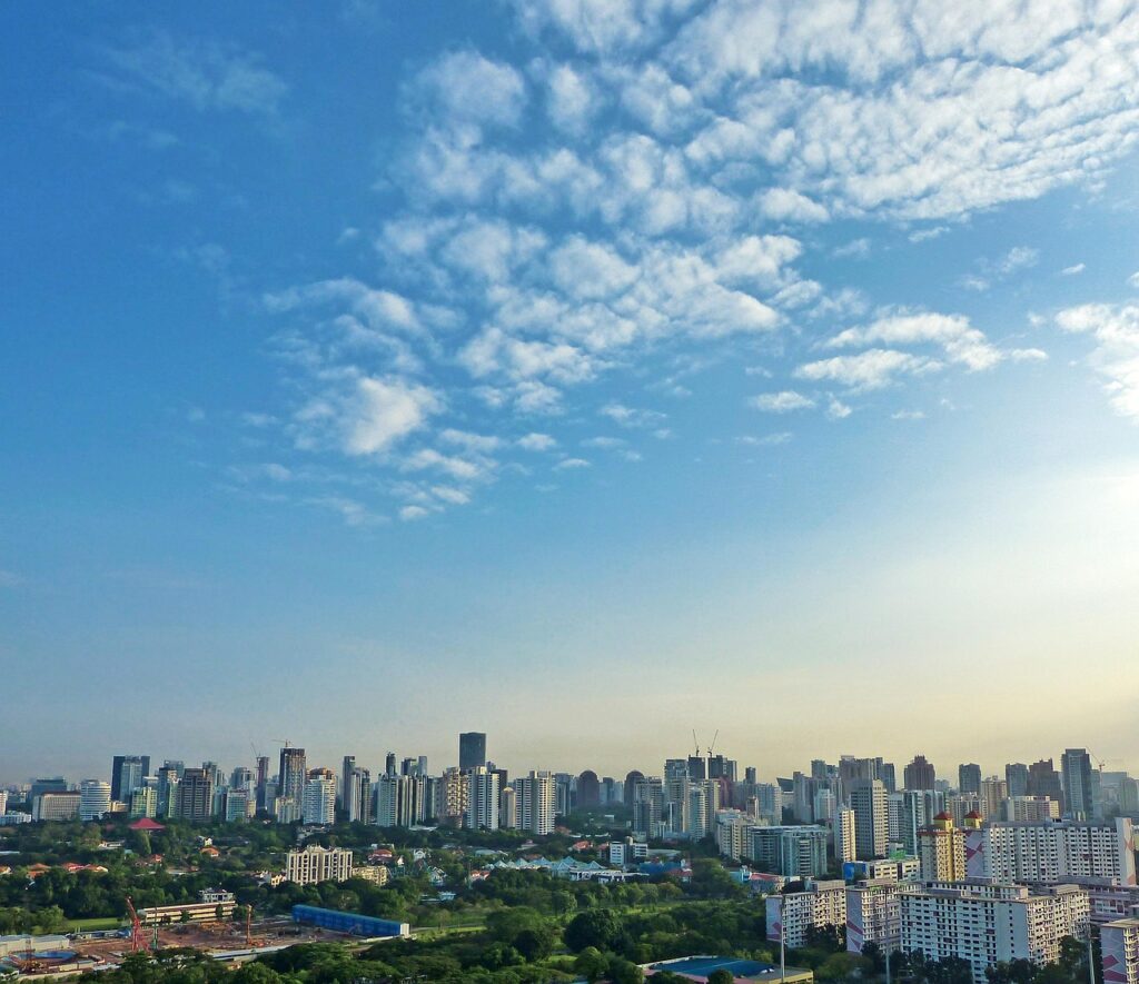 シンガポール市街地